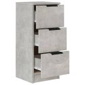 SZAFKA SZAROŚĆ BETONU 30X30X70CM MATERIAŁ DREWNOPOCHODNY