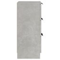 SZAFKA SZAROŚĆ BETONU 30X30X70CM MATERIAŁ DREWNOPOCHODNY