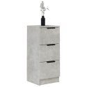 SZAFKA SZAROŚĆ BETONU 30X30X70CM MATERIAŁ DREWNOPOCHODNY