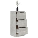 SZAFKA SZAROŚĆ BETONU 30X30X70CM MATERIAŁ DREWNOPOCHODNY