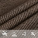ŻAGIEL PRZECIWSŁONECZNY 160 G/M² BRĄZOWY 2X2,5 M HDPE