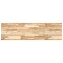VidaXL Blat do łazienki, 120x40x2 cm, surowe drewno akacjowe