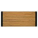 ŁAZIENKOWA PÓŁKA ŚCIENNA 110X45X35CM LITE DREWNO TEKOWE