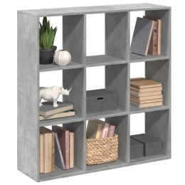 REGAŁ PRZEGRODA SZAROŚĆ BETONU 102X29X103,5CM