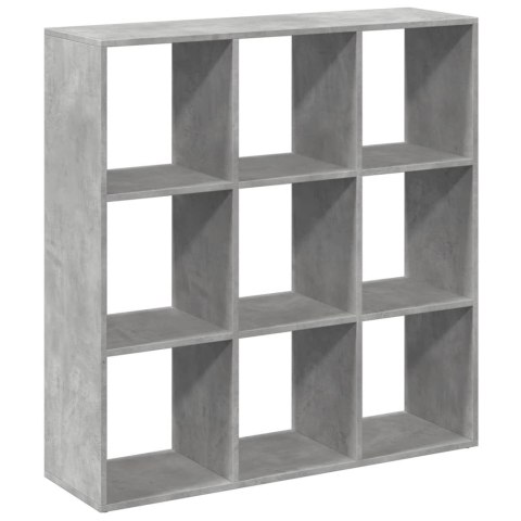 REGAŁ PRZEGRODA SZAROŚĆ BETONU 102X29X103,5CM