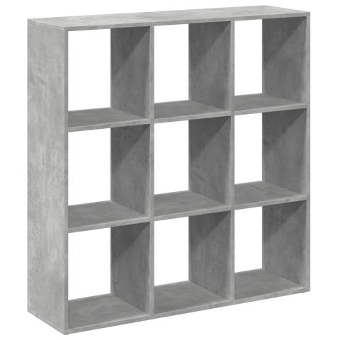 REGAŁ PRZEGRODA SZAROŚĆ BETONU 102X29X103,5CM