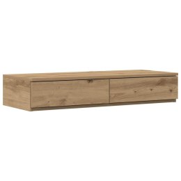 VidaXL Szuflady do łóżka Dąb rzemieślniczy 80 x 36,5 x 16,5 cm