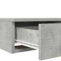 SZUFLADY DO ŁÓŻKA Z SZUFLADĄ BETONOWY SZARY 90X36,5X16,5CM