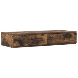 VidaXL Szuflady do łóżka z szufladą Dąb wędzony 90 x 36,5 x 16,5 cm