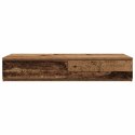 SZUFLADY DO ŁÓŻKA Z SZUFLADĄ STARE DREWNO 90X36,5X16,5CM