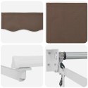 MARKIZA CIEMNOSZARY 3X2 M POLIESTER I METAL