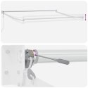 MARKIZA CIEMNOSZARY 3X2 M POLIESTER I METAL
