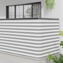 EKRAN PRYWATNOŚCI BALKONOWEJ 150X600CM TKANINA Z POWŁOKĄ PU