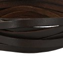 SKÓRZANY PASEK CIEMNY BRĄZ 1000X0,6CM SKÓRA