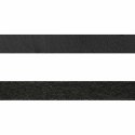 VidaXL Skórzany pasek Czarny 500 x 0,8 cm Skóra