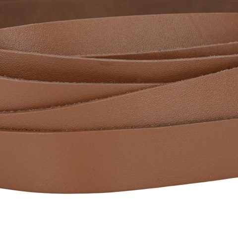 VidaXL Skórzany pasek brązowy 1000 x 1,5 cm Skóra