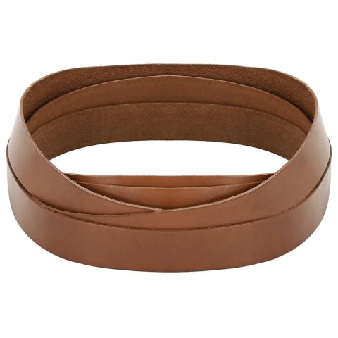 VidaXL Skórzany pasek brązowy 1000 x 2,5 cm Skóra