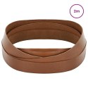 VidaXL Skórzany pasek brązowy 200 x 2,5 cm Skóra