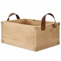 VidaXL Skórzany pasek brązowy 200 x 2,5 cm Skóra