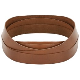 VidaXL Skórzany pasek brązowy 200 x 3,5 cm Skóra