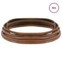VidaXL Skórzany pasek brązowy 500 x 0,4 cm Skóra