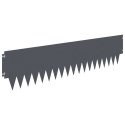 KRAWĘŻNIK DO TRAWNIKA 10 PCS 103X25CM METAL ANTRACYTOWY