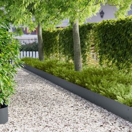 KRAWĘŻNIK DO TRAWNIKA 20 PCS 103X25CM METAL ANTRACYTOWY