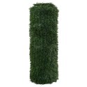 VidaXL Sztuczne Ogrodzenie Ciemnozielony 1 x 3 m PVC i stal