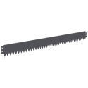 VidaXL Krawężnik do trawnika 10 pcs 103 x 10 cm Stal antracytowy