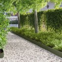 VidaXL Krawężnik do trawnika 10 pcs 103 x 15 cm Stal Oliwkowy zielony
