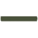 VidaXL Krawężnik do trawnika 10 pcs 103 x 15 cm Stal Oliwkowy zielony