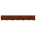 VidaXL Krawężnik do trawnika 10 pcs 103 x 15 cm Stal Rdzawy