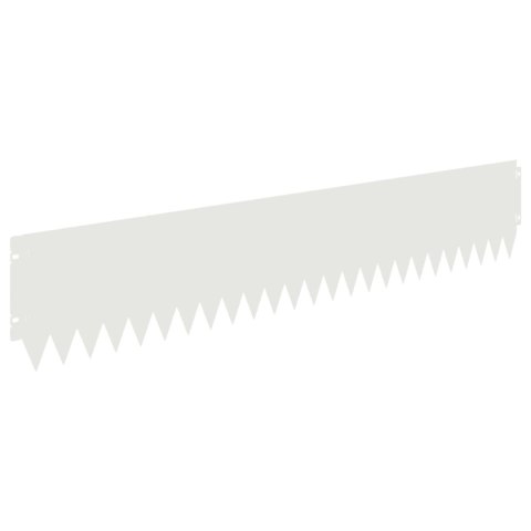 KRAWĘŻNIK DO TRAWNIKA 20 PCS 103X20CM STAL BIAŁY