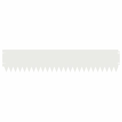 KRAWĘŻNIK DO TRAWNIKA 20 PCS 103X20CM STAL BIAŁY