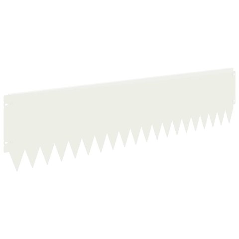 KRAWĘŻNIK DO TRAWNIKA 20 PCS 103X25CM STAL BIAŁY