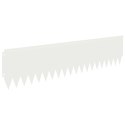 KRAWĘŻNIK DO TRAWNIKA 20 PCS 103X25CM STAL BIAŁY