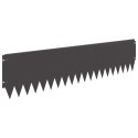KRAWĘŻNIK DO TRAWNIKA 20 PCS 103X25CM STAL CZARNY