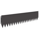 KRAWĘŻNIK DO TRAWNIKA 20 PCS 103X25CM STAL CZARNY