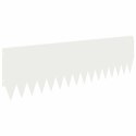 KRAWĘŻNIK DO TRAWNIKA 20 PCS 103X30CM STAL BIAŁY