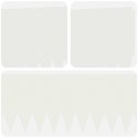 KRAWĘŻNIK DO TRAWNIKA 20 PCS 103X30CM STAL BIAŁY