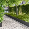 KRAWĘŻNIK DO TRAWNIKA 20 PCS 103X30CM STAL CZARNY