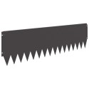 KRAWĘŻNIK DO TRAWNIKA 20 PCS 103X30CM STAL CZARNY