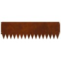 KRAWĘŻNIK DO TRAWNIKA 20 PCS 103X30CM STAL RDZAWY