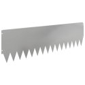 KRAWĘŻNIK DO TRAWNIKA 20 PCS 103X30CM STAL SREBRNY