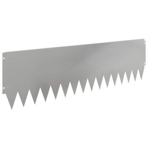 KRAWĘŻNIK DO TRAWNIKA 20 PCS 103X30CM STAL SREBRNY