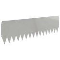 KRAWĘŻNIK DO TRAWNIKA 20 PCS 103X30CM STAL SREBRNY