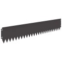 KRAWĘŻNIK DO TRAWNIKA 30 PCS 103X20CM STAL CZARNY
