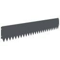 KRAWĘŻNIK DO TRAWNIKA 30 PCS 103X20CM STAL ANTRACYTOWY