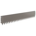 VidaXL Krawężnik do trawnika 10 pcs 103 x 20 cm Stal Rdzawy
