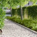 VidaXL Krawężnik do trawnika 20 pcs 100 x 15 cm Stal srebrny